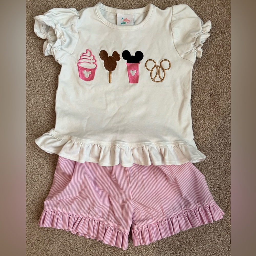 Stitchy Fish 24 month Disney Outfit